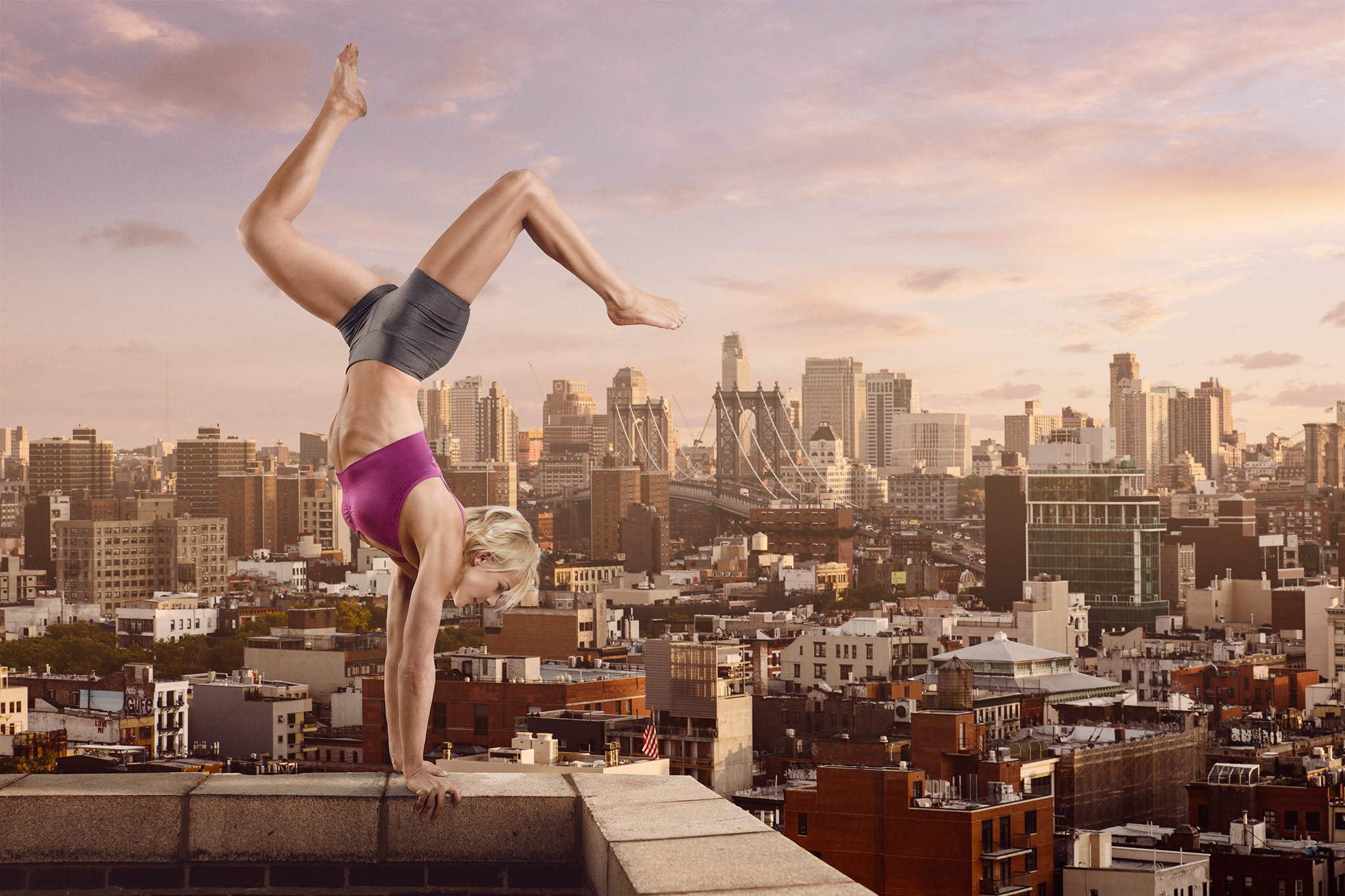 ZA Photo OR. Los Angeles Sports YOGA NYC stretch