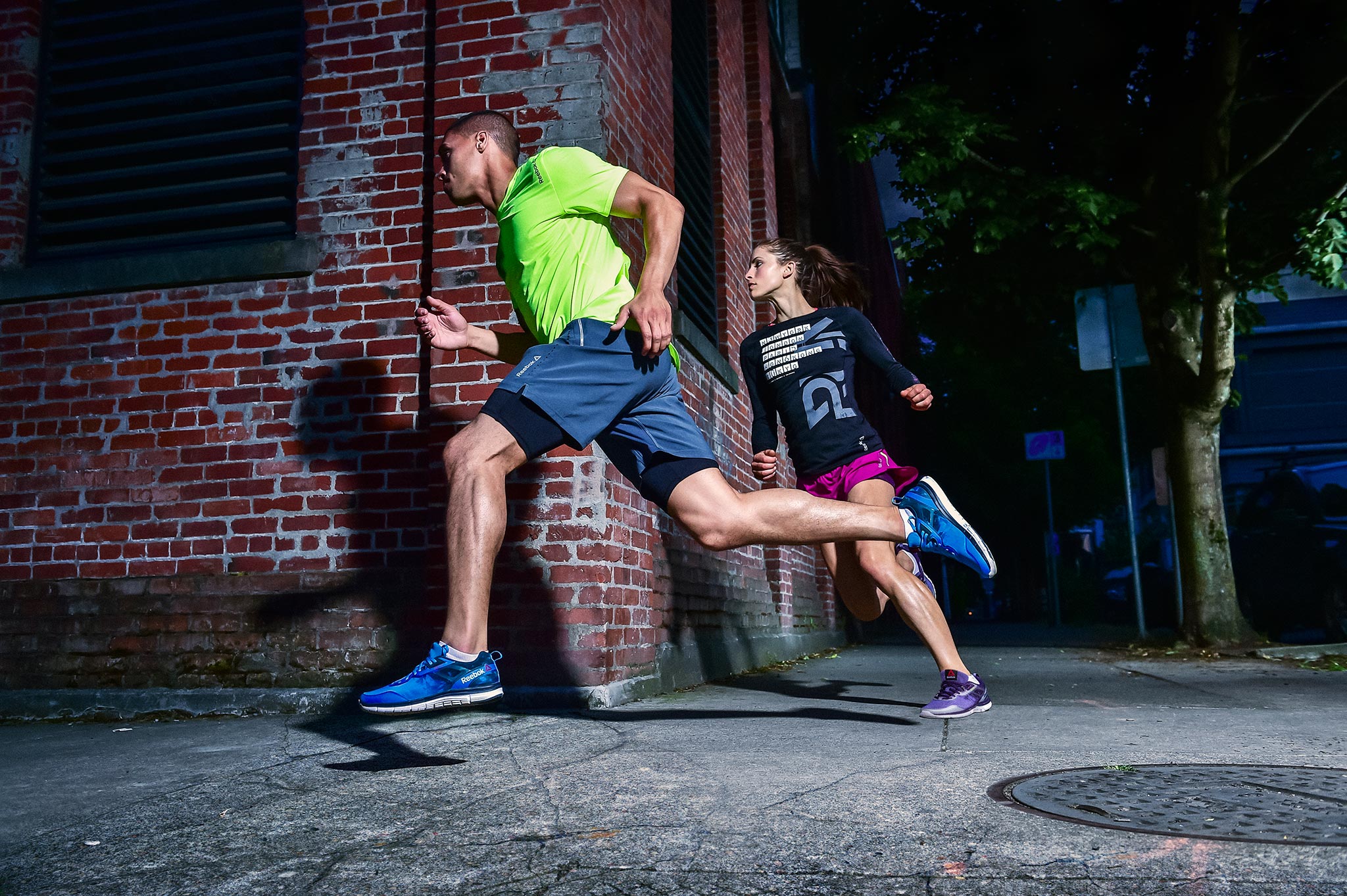 Ancell Digital Art OR. Los Angeles Sports REEBOK Z QUICK workout